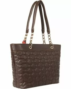 Anne Klein Handbags Women Quilted East/West Tote 7 Anne Klein Handbags Women Quilted East/West Tote -Anne Klein Store 610oR6AApAL. AC SR736920