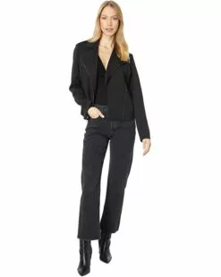 Anne Klein Coats & Outerwear Women Zip Front Moto Jacket -Anne Klein Store 61C0KRylCEL. AC SR736920