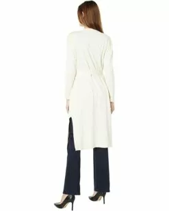 Anne Klein Sweaters Women Open Front Long Cardigan -Anne Klein Store 61bI ICIXzL. AC SR736920