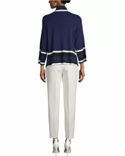 Anne Klein Sweaters Women Color-Block Open Front Cardigan -Anne Klein Store 710zvZg0VzL. AC SR736920