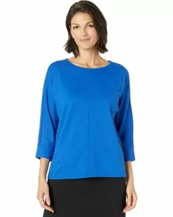 Anne Klein Shirts & Tops Women Dolman Sleeve Top With Seam -Anne Klein Store 718DgV Q8JL. AC SR736920