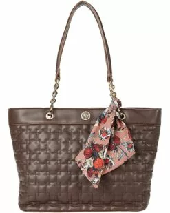 Anne Klein Handbags Women Quilted East/West Tote