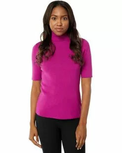 Anne Klein Sweaters Women 1/2 Sleeve Turtleneck