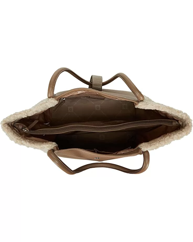 Anne Klein Handbags Women Soft Calf/Faux Shearling Lizard Tote 5 Anne Klein Handbags Women Soft Calf/Faux Shearling Lizard Tote - Image 3