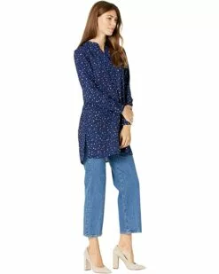 Anne Klein Shirts & Tops Women Dot Nerhu Tunic -Anne Klein Store 71Mk T4a2iL. AC SR736920