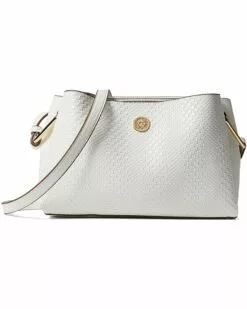 Anne Klein Handbags Women Snake A Hinge Crossbody