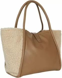 Anne Klein Handbags Women Soft Calf/Faux Shearling Lizard Tote 8 Anne Klein Handbags Women Soft Calf/Faux Shearling Lizard Tote -Anne Klein Store 71uYp7WJciL. AC SR736920