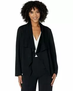 Anne Klein Sweaters Women Serenity Drape Front Jacket -Anne Klein Store 71uncjPwAlL. AC SR736920