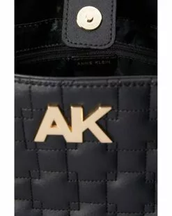 Anne Klein Handbags Women Quilted Velvet Hobo With Scarf -Anne Klein Store 71z3zJcSLEL. AC SR736920