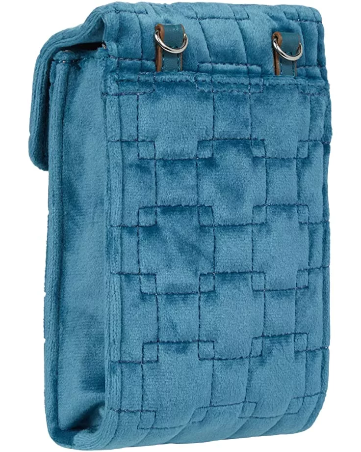 Anne Klein Wallets Women Quilted Velvet Flap Mobile Carrier 4 Anne Klein Wallets Women Quilted Velvet Flap Mobile Carrier - Image 2