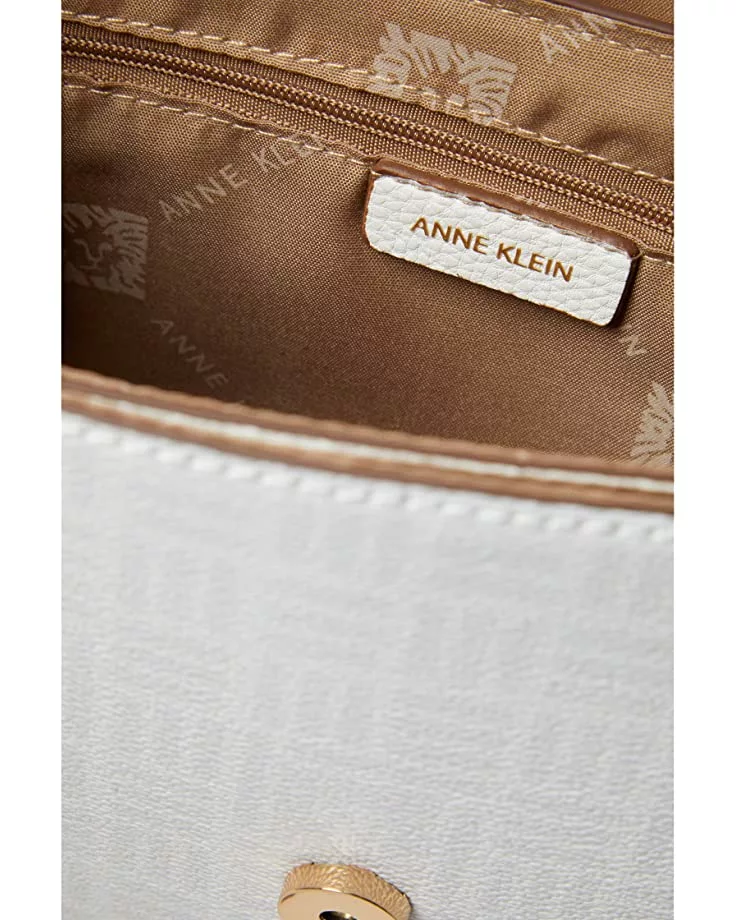 Anne Klein Handbags Women Horse Bit Flap Crossbody 5 Anne Klein Handbags Women Horse Bit Flap Crossbody - Image 3