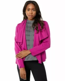 Anne Klein Sweaters Women Serenity Drape Front Jacket -Anne Klein Store 81ifGNJYtuL. AC SR736920