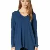 Anne Klein Sweaters Women V-Neck Ribbed Drop Shoulder Pullover -Anne Klein Store 81klXJZuOwL. AC SR736920