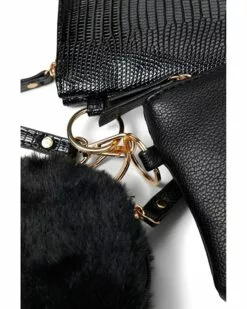 Anne Klein Handbags Women Mixed Media Wrislet & Pouch Set -Anne Klein Store 81xI0HPrR7L. AC SR736920