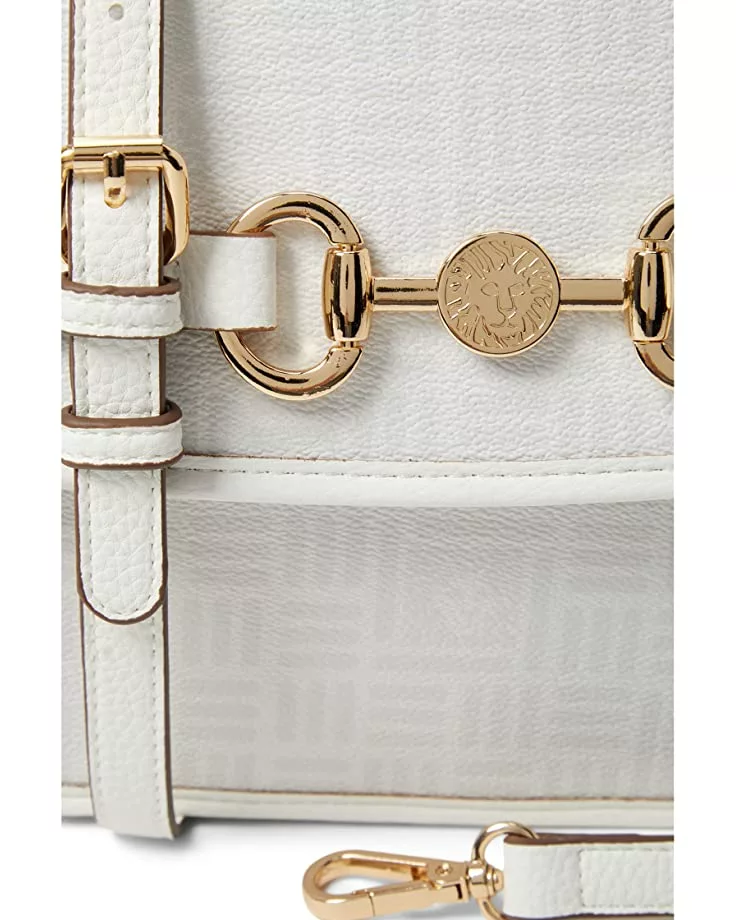 Anne Klein Handbags Women Horse Bit Flap Crossbody 6 Anne Klein Handbags Women Horse Bit Flap Crossbody - Image 4
