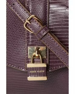 Anne Klein Handbags Women Lizard Satchel With Lock Hardware -Anne Klein Store 919pDmap7sL. AC SR736920