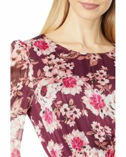 Anne Klein Dresses Women Floral Print Elastic Waist Dress -Anne Klein Store 91qC0Uk01L. AC SR736920